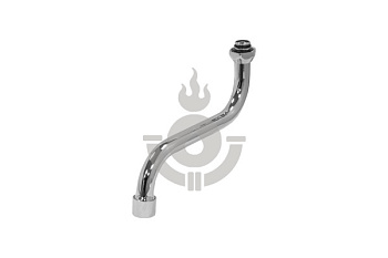 Излив для ванной круглый AQUATTRO Q01-9806 20 см, хром [10/100]